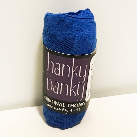 Hanky Panky Other - Hanky Panky Original Thong (Blue) Hanky Panky Other - Hanky Panky Original Thong (Blue)